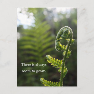 There is Always Room to Grow Postcard