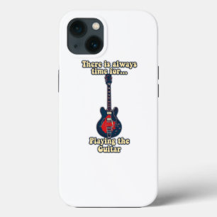There is always time for playing the guitar iPhone 13 case