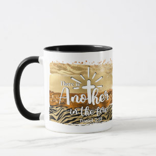 There Is Another In The Fire Christian Coffee Mug