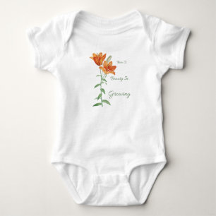 THERE IS BEAUTY IN GROWING BABY BODYSUIT