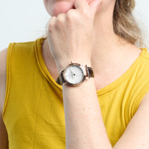 There is Beauty in Simplicity Elegant Minimal Chic Watch