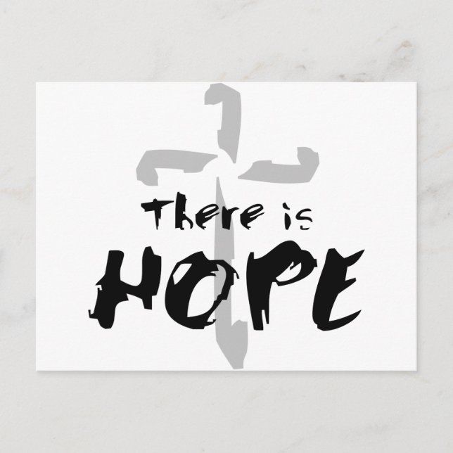 There is Hope Postcard (Front)