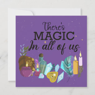There is magic in all of us invitation