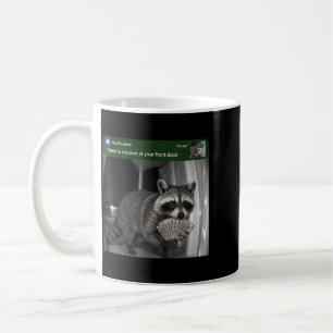 There Is Motion At Front Door Funny Jimothy Meme Coffee Mug