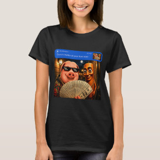 There is motion at front door tung tung tung john T-Shirt