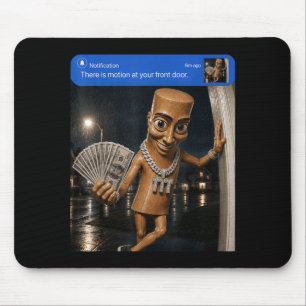 There Is Motion At Front Tung Tung Tung Sahur Mouse Pad