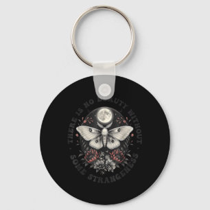 There Is No Beauty Without Some Strangeness Design Key Ring