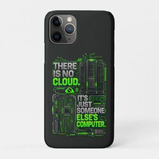 There Is No Cloud Funny SysAdmin iPhone Case