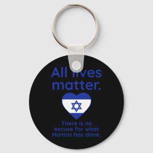 There Is No Excuse For What Hamas Has Done.  Key Ring