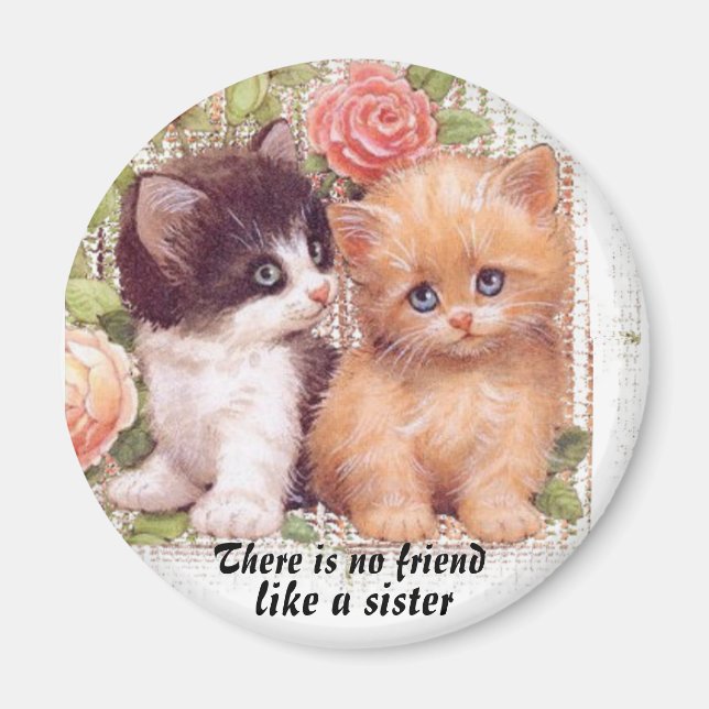 there is no friend like a sister magnet (Front)
