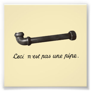 There is No Pipe Photo Print