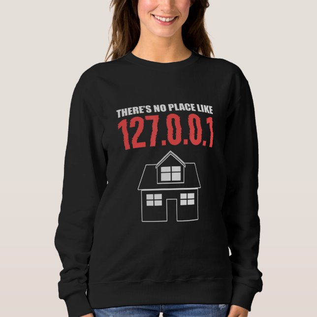 There Is No Place Geek Or Nerdy Sweatshirt (Front)