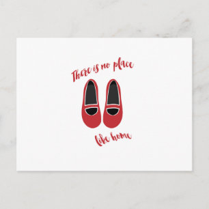 There is no place like home postcard