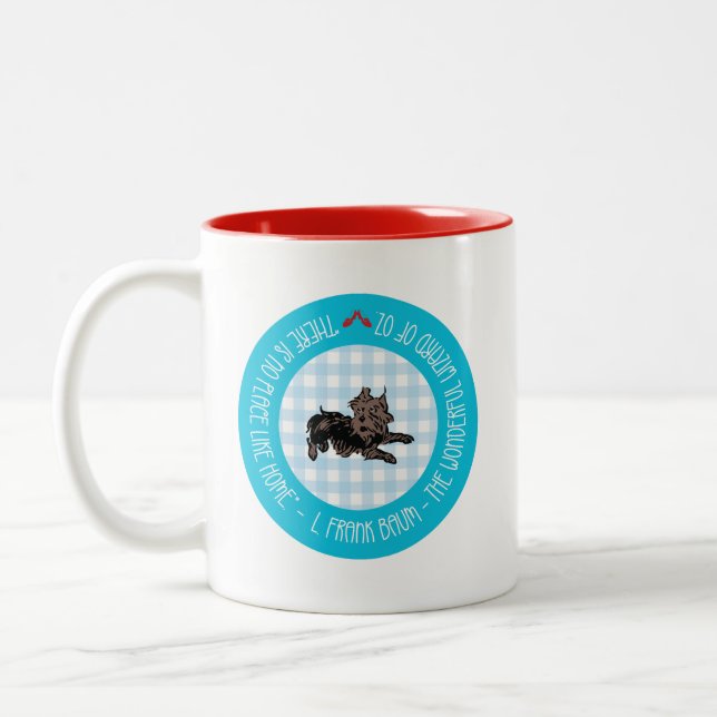 There is no place like home - Wizard of Oz Two-Tone Coffee Mug (Left)