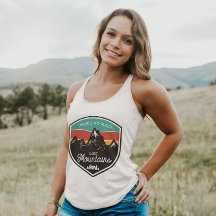 There is No Place Like Mountains | Women Tank Top