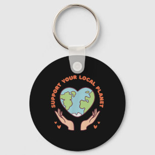 There Is No Plan B Climate Protection Environmenta Key Ring