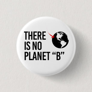 There is no Plan(et) B 3 Cm Round Badge