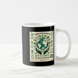There Is No Planet B Act Now To Save Earth T Shirt Coffee Mug