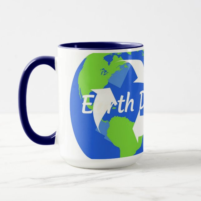 There Is No Planet B Celestial Earth Mug (Left)