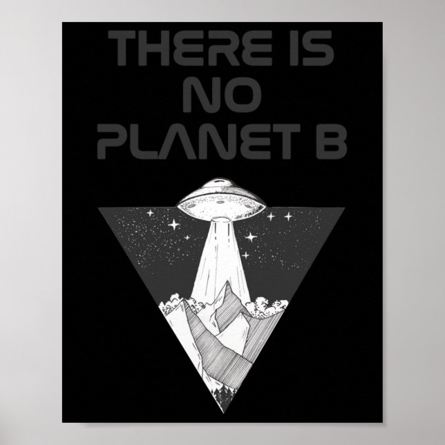 There Is No Planet B Clima And Environmental Prote Poster (Front)