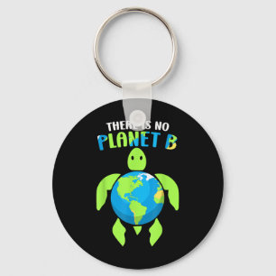 There Is No Planet B Climate Environmental Protect Key Ring