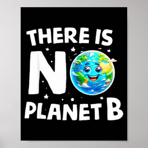 There Is No Planet B Earth Climate Awareness  Poster