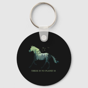 There Is No Planet B Earth Day Design Natural Rese Key Ring