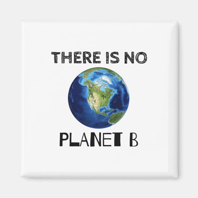 There Is No Planet B Earth Day Environmentalist 1  Magnet (Front)