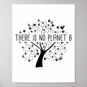 There Is No Planet B - Earth Day Glol Warming Poster