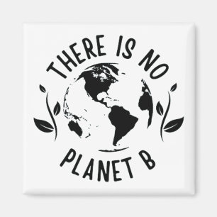 There Is No Planet B Earth Environment Magnet