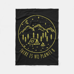 There Is No Planet B Environment Nature Eco Mother Fleece Blanket
