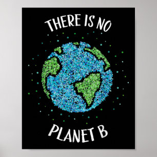 There Is No Planet B Environmental Climate Earth C Poster