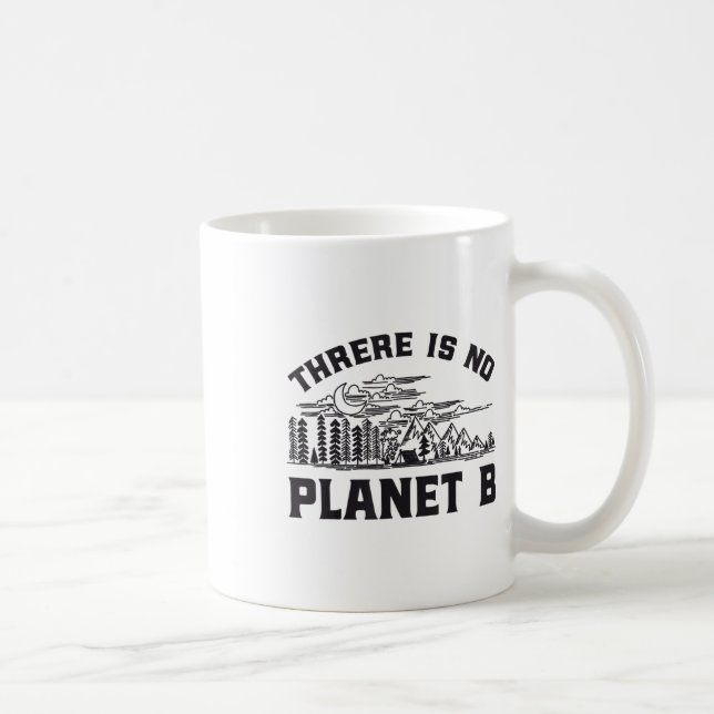 There Is No Planet B Environmental Protection Rett Coffee Mug (Right)