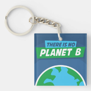 There Is No Planet B Key Ring
