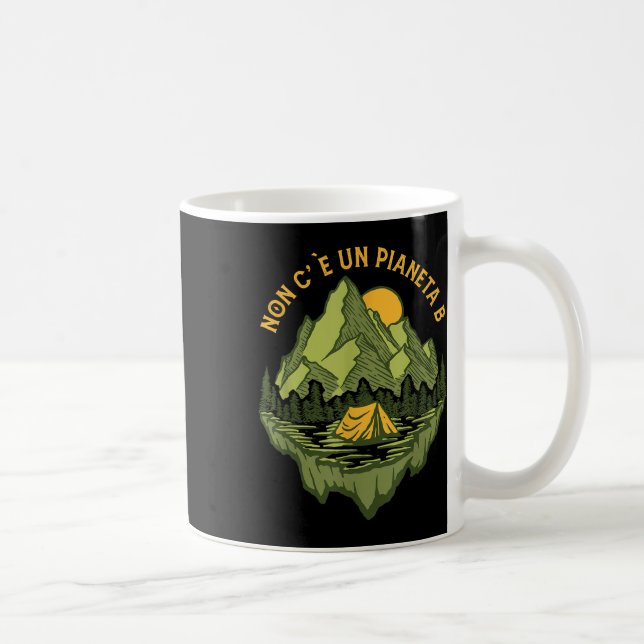 There Is No Planet B Mother Earth Environmental Coffee Mug (Right)