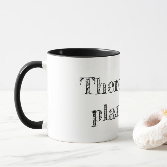 There is NO Planet "B" Mug (With Donut)