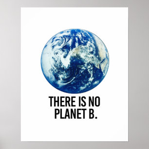 There is no Planet B Poster