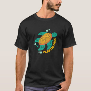 There Is No Planet B  Turtle  Save The Ocean  6 T-Shirt