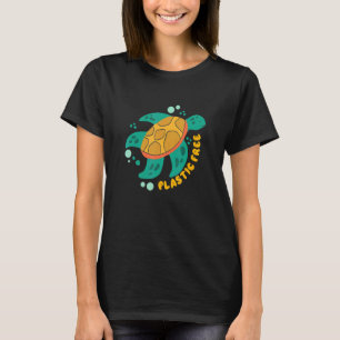 There Is No Planet B Turtle Save The Ocean 8 T-Shirt