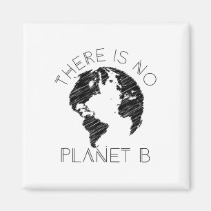 There Is No Planet B World Against Global Warming  Magnet