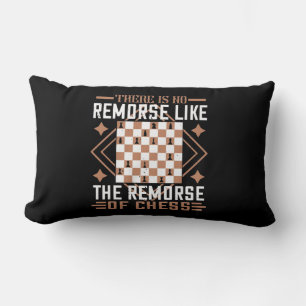 There Is No Remorse Like The Remorse Of Chess Lumbar Cushion