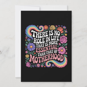 There Is No Role In Life That Is More Essential Thank You Card