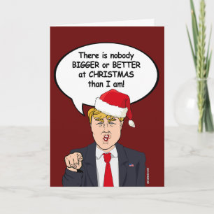 There is nobody better at Christmas than Trump Holiday Card