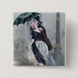 There is Nothing as Expensive as Le Bon Marche' 15 Cm Square Badge