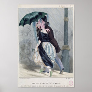 There is Nothing as Expensive as Le Bon Marche' Poster