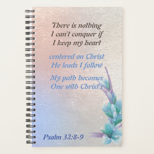 There is Nothing I can't Conquer Business Planner (Front)