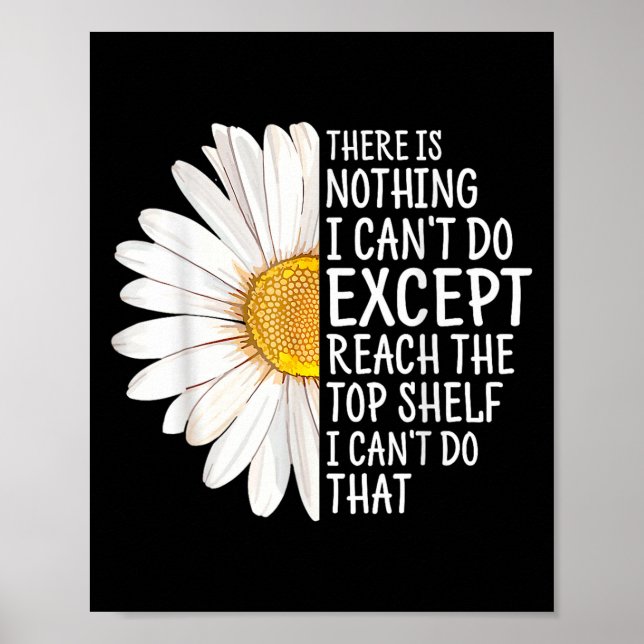 There Is Nothing I Can't Do Except Reach The Top S Poster (Front)
