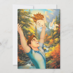 THERE IS NOTHING LIKE A GOOD TUSSLE WITH DAD SAVE THE DATE