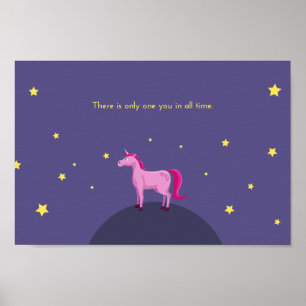 There is only one you in all time poster