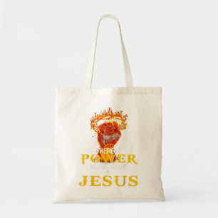There Is Power In The Name Of Jesus Shirt T-Shirt Tote Bag